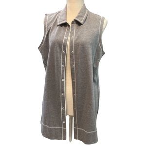 Catalina Ladies Vest Snap Front